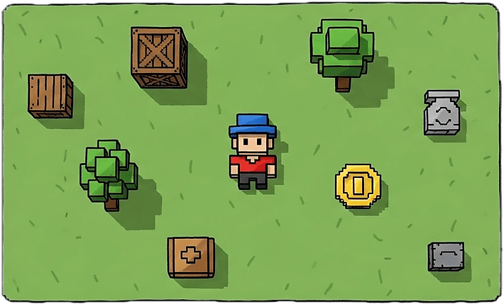 An orthographic projection