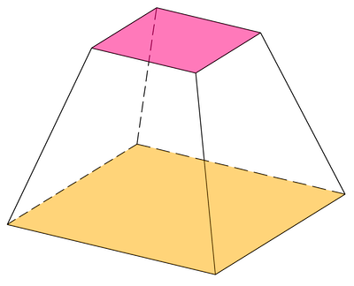 A square frustrum