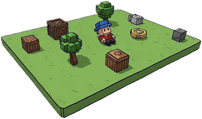 An perspective projection